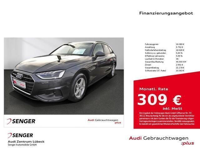 Manhattangrau metallic Gebraucht 2021 Audi A4 Kombi | 24.380 € (Fairer Preis) - Bild 1/4