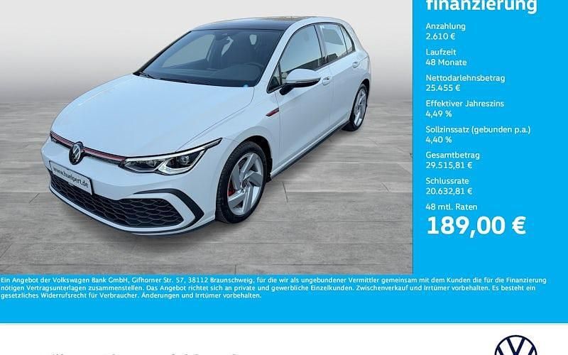 Gebraucht VW Golf VIII GTI 245 PS (180 kW) 2024 Weiß Limousine