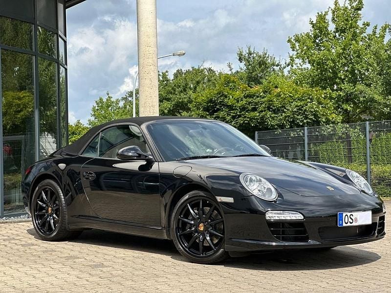 Schwarz Gebraucht 2011 Porsche 997 Chrono Cabrio | 69.997 € (Guter Preis) - Bild 1/4