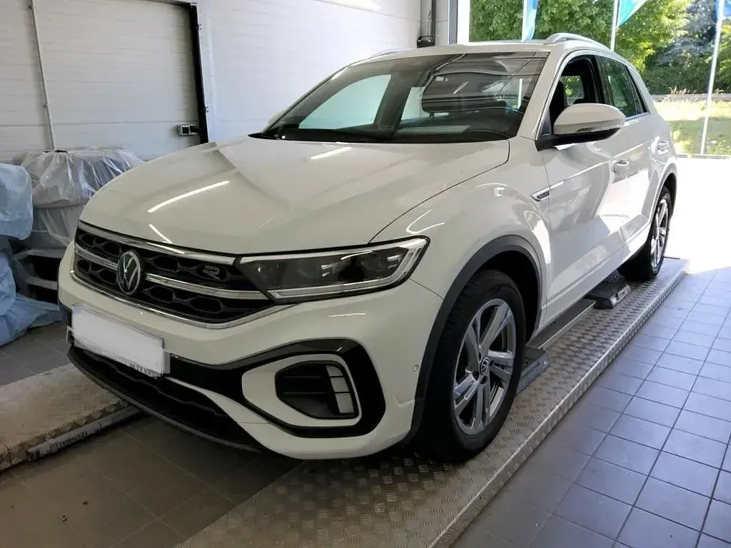 Gebraucht VW T-Roc R-line 150 PS (110 kW) 2023 Weiß SUV