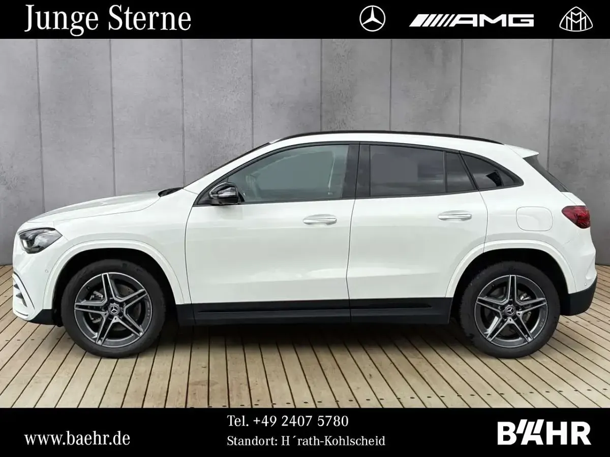 Gebraucht Mercedes GLA250 AMG 163 PS (119 kW) 2025 Polarweiß uni SUV