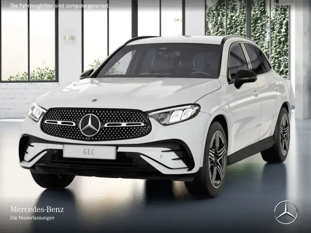 Gebraucht Mercedes GLC200 AMG 204 PS (150 kW) 2026 Polarweiß SUV