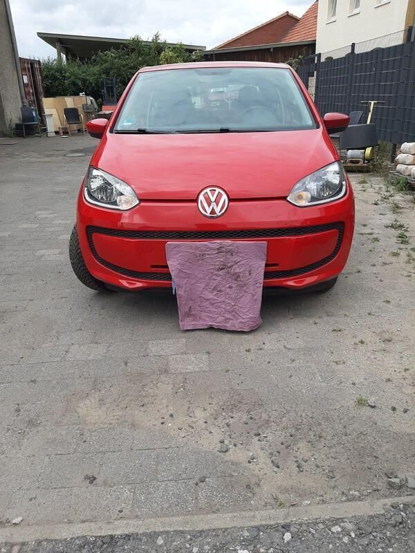 Rot Gebraucht 2015 VW up! Kleinwagen | 3.950 € (Superpreis) - Bild 1/4