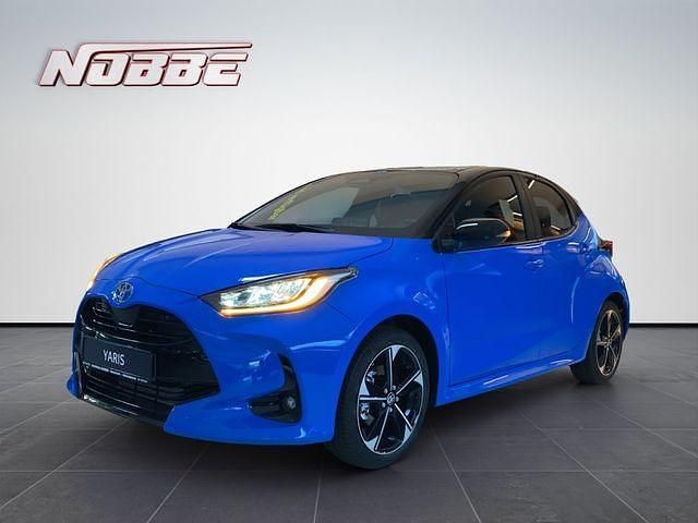Blau Gebraucht 2024 Toyota Yaris Hybrid Edition Kleinwagen | 26.200 € (Fairer Preis) - Bild 1/4