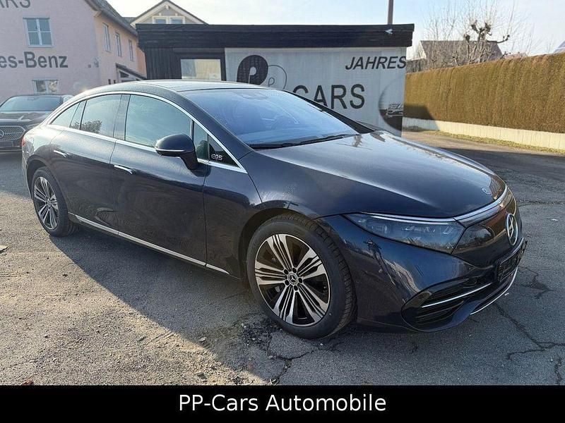 Gebraucht Mercedes EQS450+ Advanced Plus 264 kW (360 PS) 2023 Nautikblaumet. Limousine