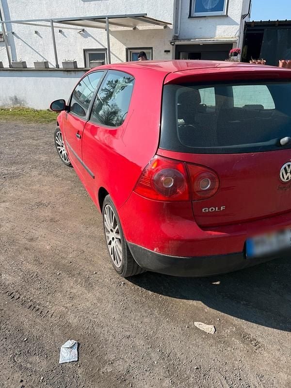 Gebraucht VW Golf V 2005 Rot Kleinwagen