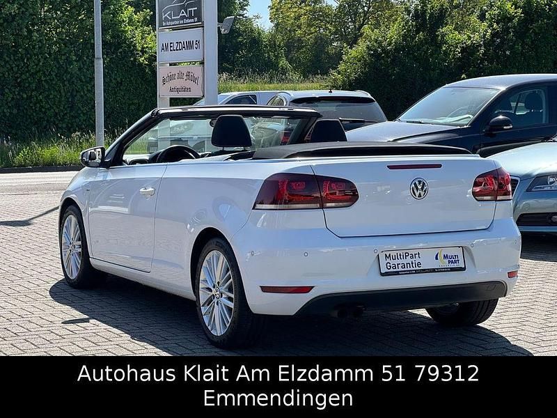 Gebraucht VW Golf Cabriolet Cup 122 PS (89 kW) 2014 Weiß Cabrio