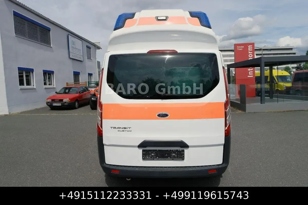 Gebraucht Ford Transit Custom 125 PS (91 kW) 2015 Weiß Van / Kleinbus
