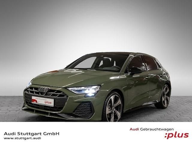 Distriktgrün metallic Gebraucht 2025 Audi A3 S-Line | 39.666 € (Teuer) - Bild 1/4