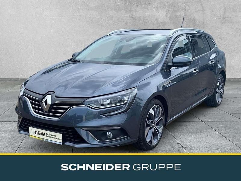 Grau Gebraucht 2017 Renault Mégane GrandTour Intens Kombi | 14.890 € (Teuer) - Bild 1/4