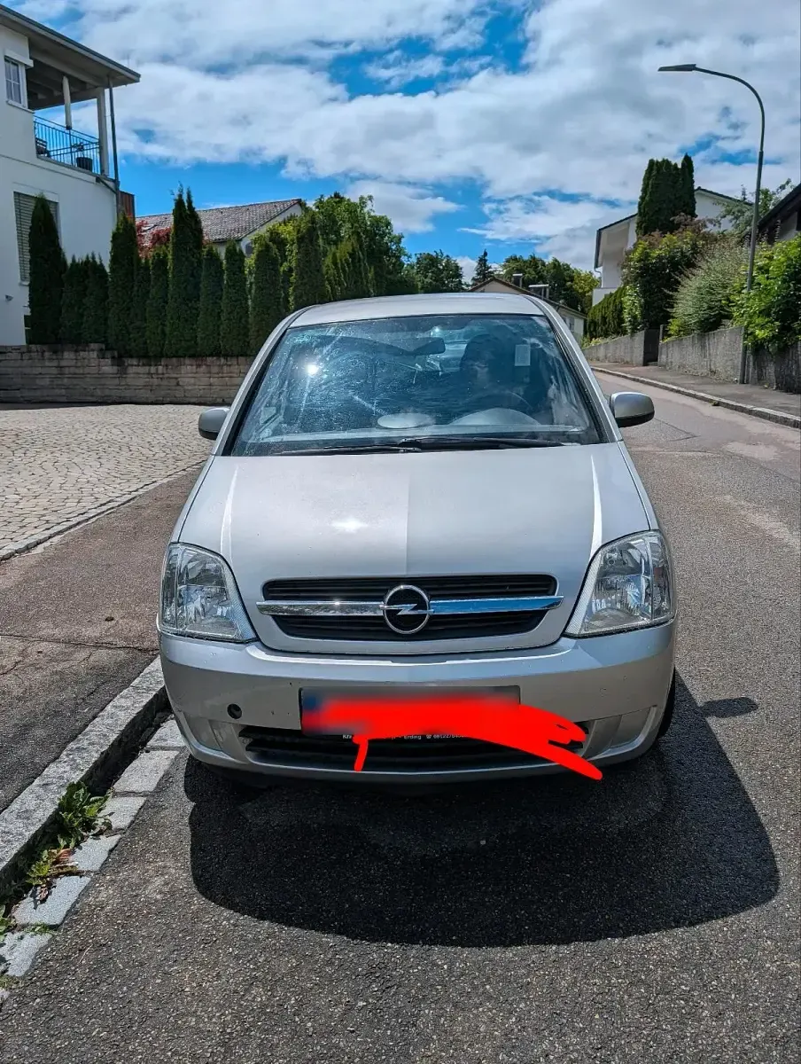 Gebraucht Opel Meriva 101 PS (74 kW) 2004 Grau Van / Kleinbus