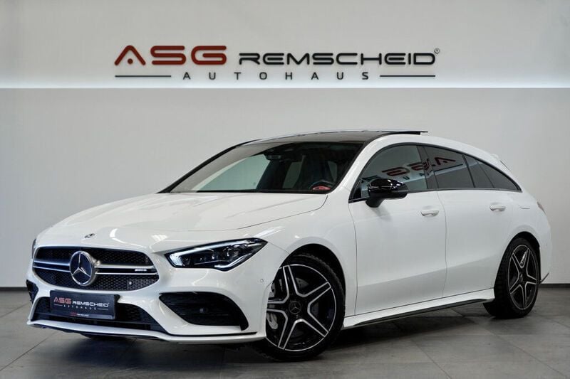Weiß Gebraucht 2019 Mercedes CLA35 AMG Shooting Brake AMG Kombi | 35.800 € (Guter Preis) - Bild 1/1