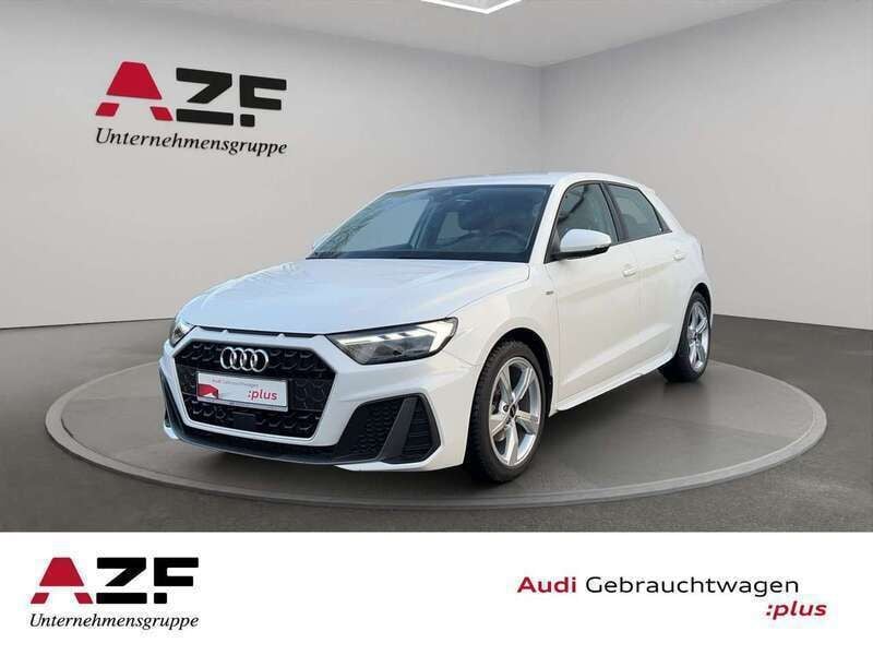 Cortinaweiß Gebraucht 2023 Audi A1 S-Line Kleinwagen | 22.890 € (Superpreis) - Bild 1/4