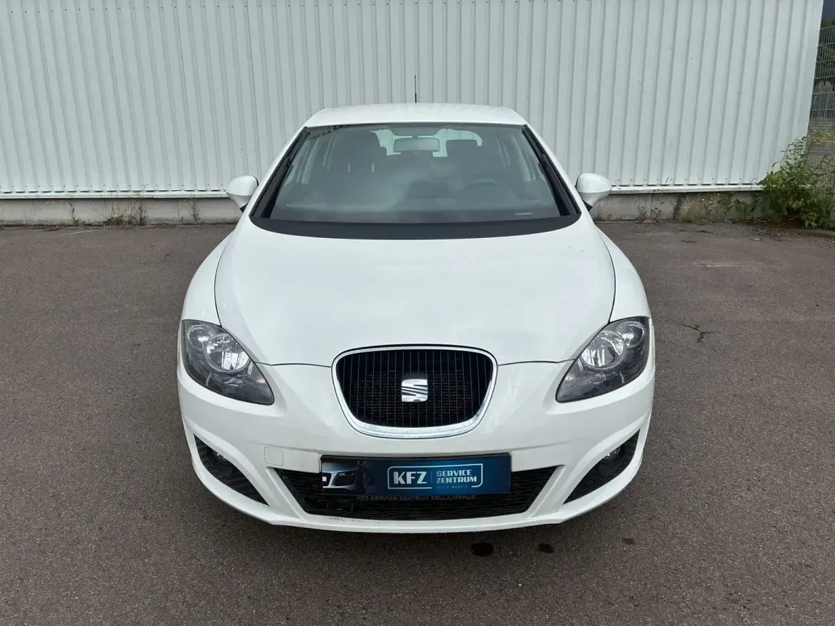 Gebraucht Seat Leon 125 PS (91 kW) 2010 Weiß Kleinwagen