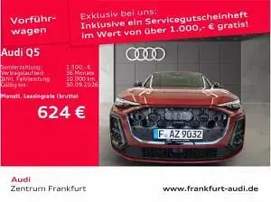 Gebraucht Audi Q5 Ambiente 204 PS (150 kW) 2025 Rot (grenadinerot metallic/grenadinerot metallic) SUV