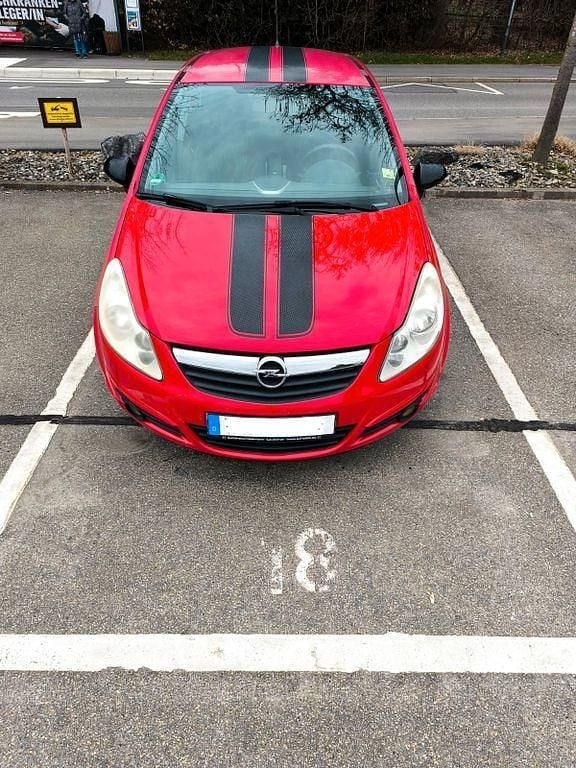 Gebraucht Opel Corsa S 80 PS (58 kW) 2007 Rot Kleinwagen