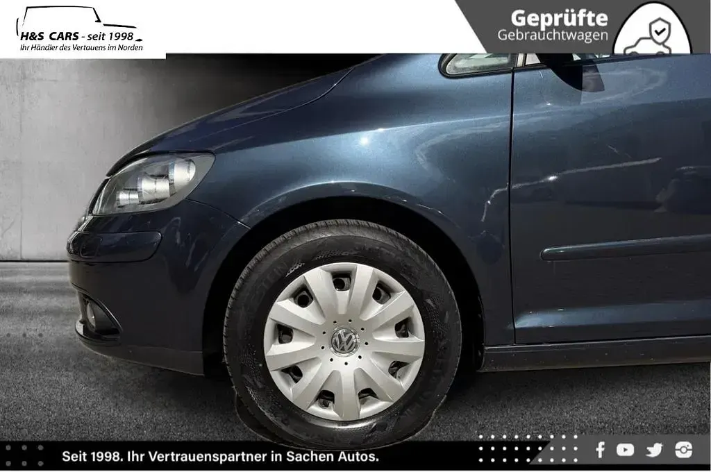 Gebraucht VW Golf Plus Cross 80 PS (58 kW) 2007 Blau Van / Kleinbus