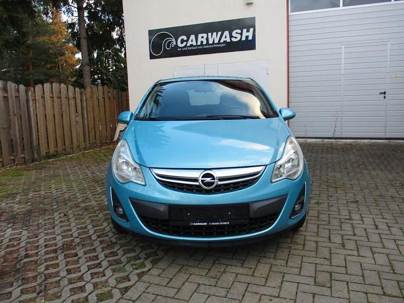 Gebraucht Opel Corsa Satellite 69 PS (50 kW) 2011 Blau Kleinwagen