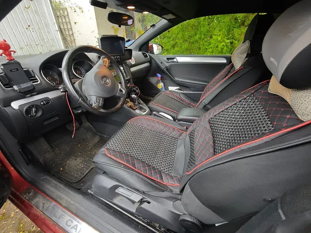 Brugt VW Golf Cabriolet 140 HK (102 kW) 2013 Rød Cabriolet