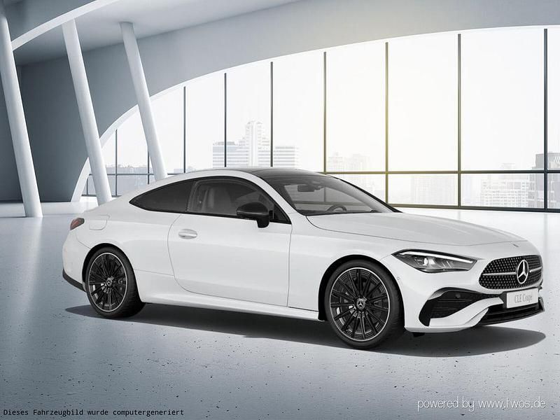 Gebraucht Mercedes CLE200 AMG line 204 PS (150 kW) 2025 Manufaktur lack manufaktur opalithweiß bright Coupé