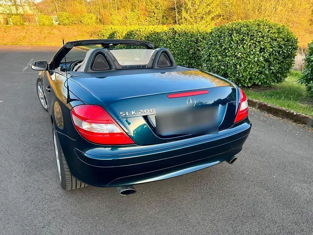 Gebraucht Mercedes SLK200 160 PS (117 kW) 2006 Blau Cabrio
