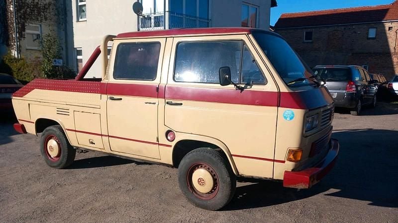 Second-hand VW T3 75 CP (55 kW) 1987 Bej Van