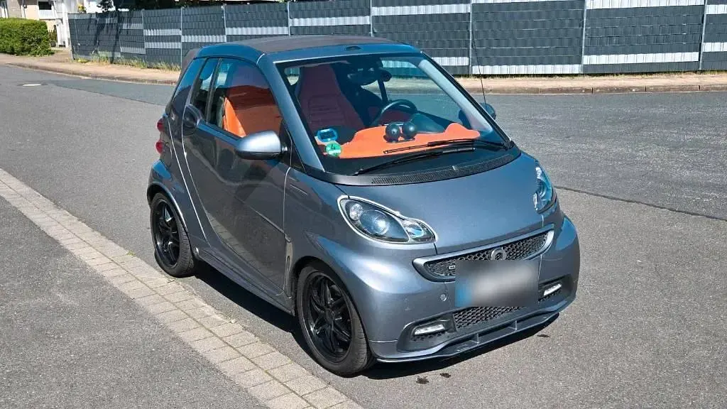 Gebraucht Smart ForTwo Cabrio Brabus 102 PS (75 kW) 2015 Grau Cabrio