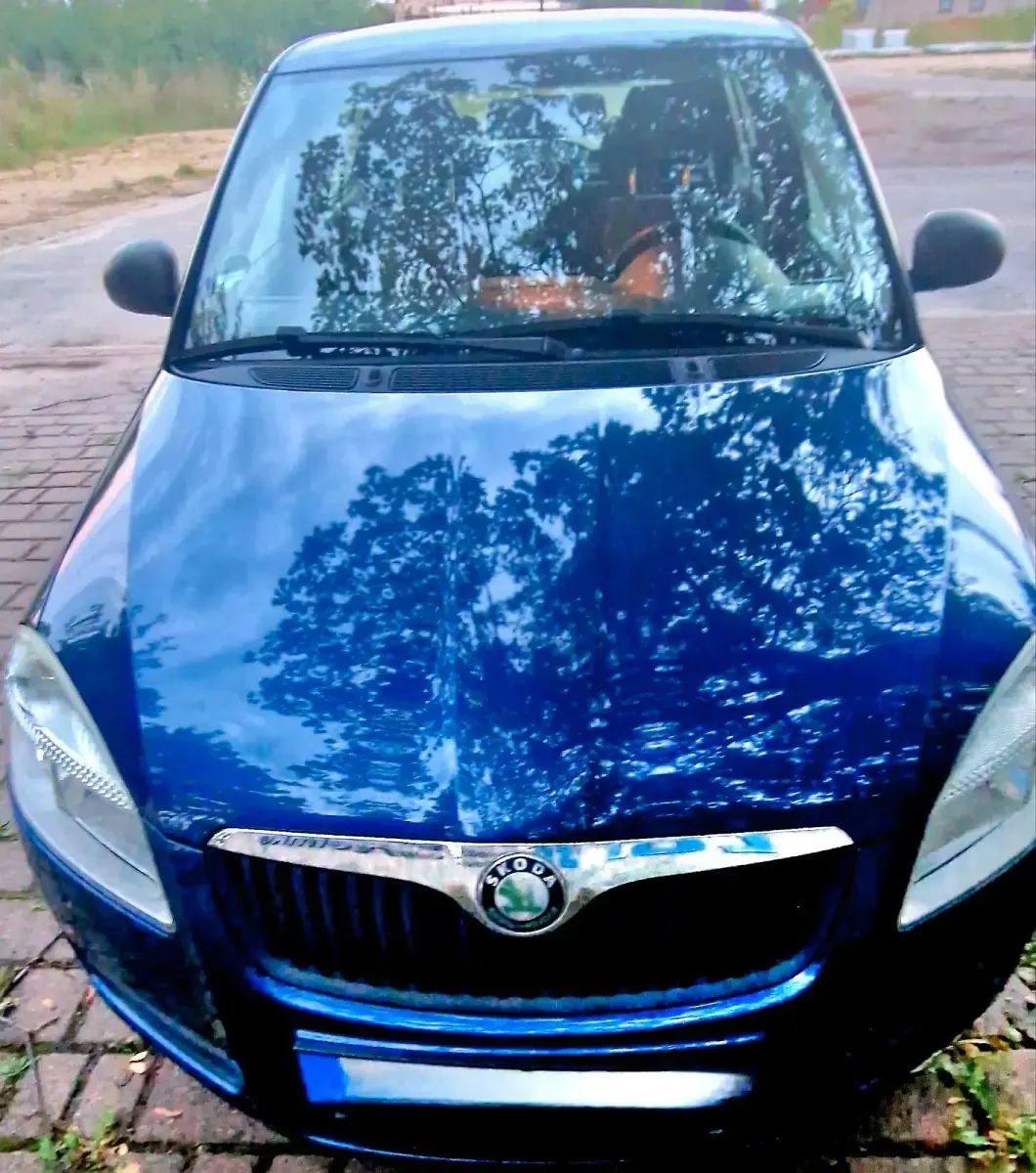 Gebraucht Skoda Fabia 70 PS (51 kW) 2009 Blau Limousine