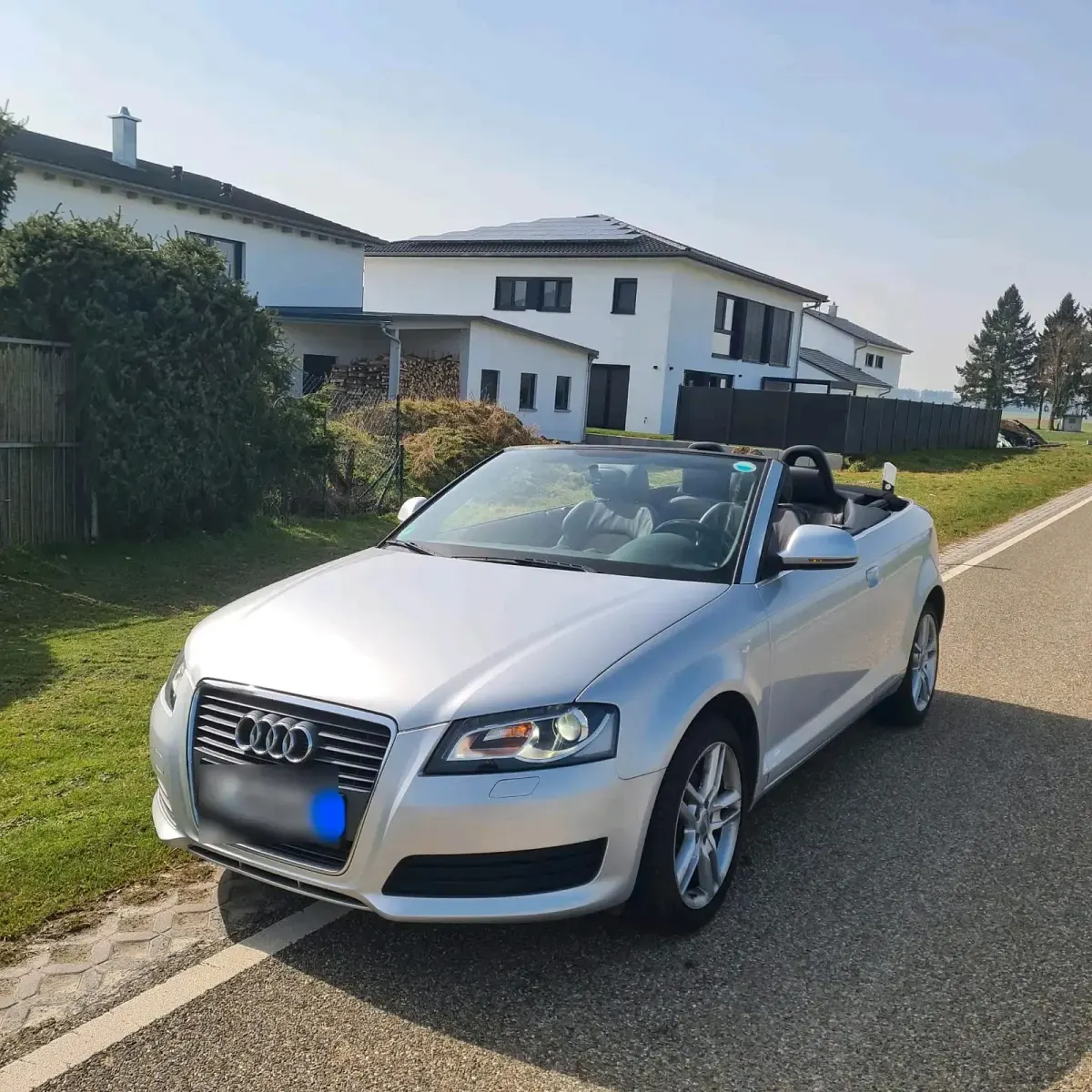 Gebraucht Audi A3 Cabriolet 105 PS (77 kW) 2012 Silber Cabrio