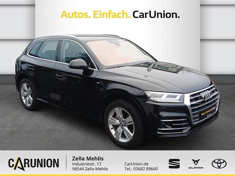 Gebraucht Audi Q5 S-Line 163 PS (119 kW) 2018 Mythos black met. SUV