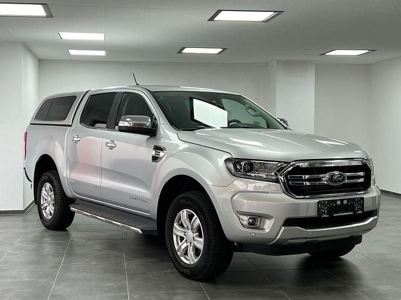 Polarsilber metallic Gebraucht 2021 Ford Ranger Limited Abholung | 27.999 € (Superpreis) - Bild 1/4