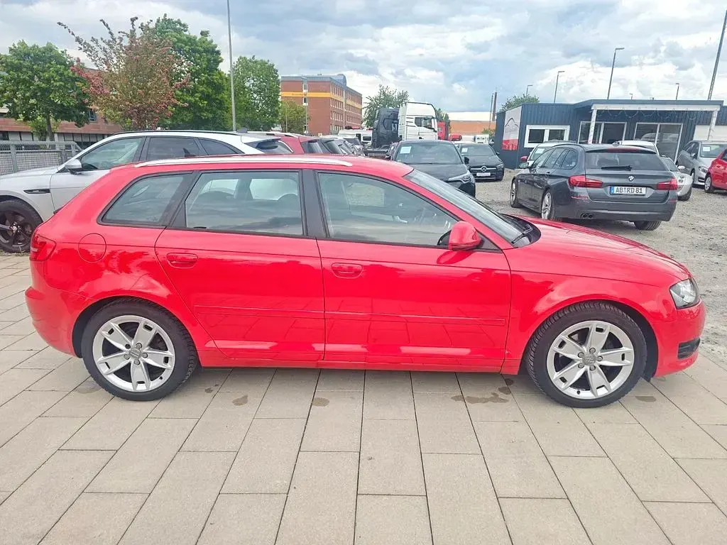 Gebraucht Audi A3 Ambition 125 PS (91 kW) 2008 Rot Kleinwagen