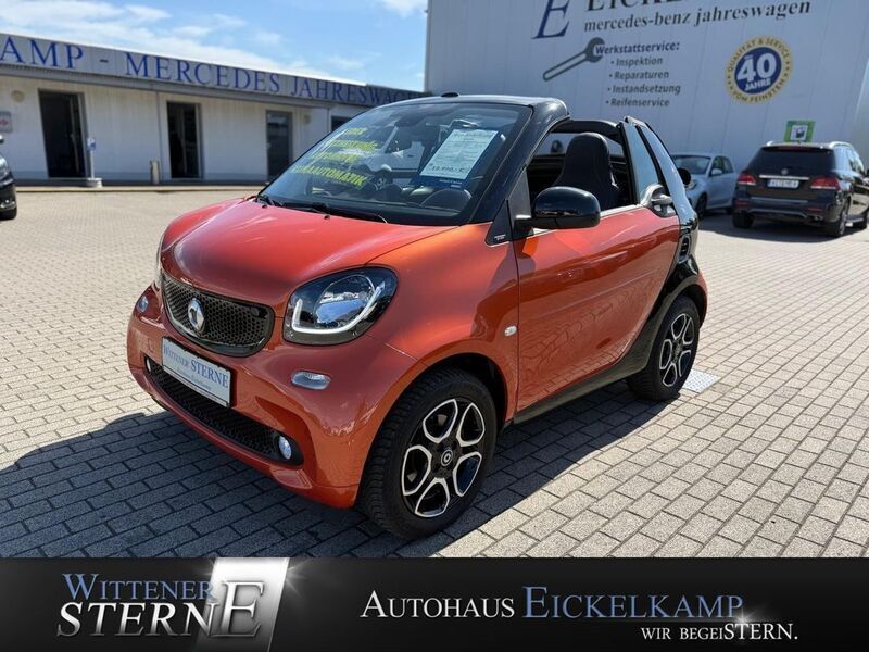 Orange Gebraucht 2017 Smart ForTwo Cabrio Prime Cabrio | 14.990 € (Guter Preis) - Bild 1/4