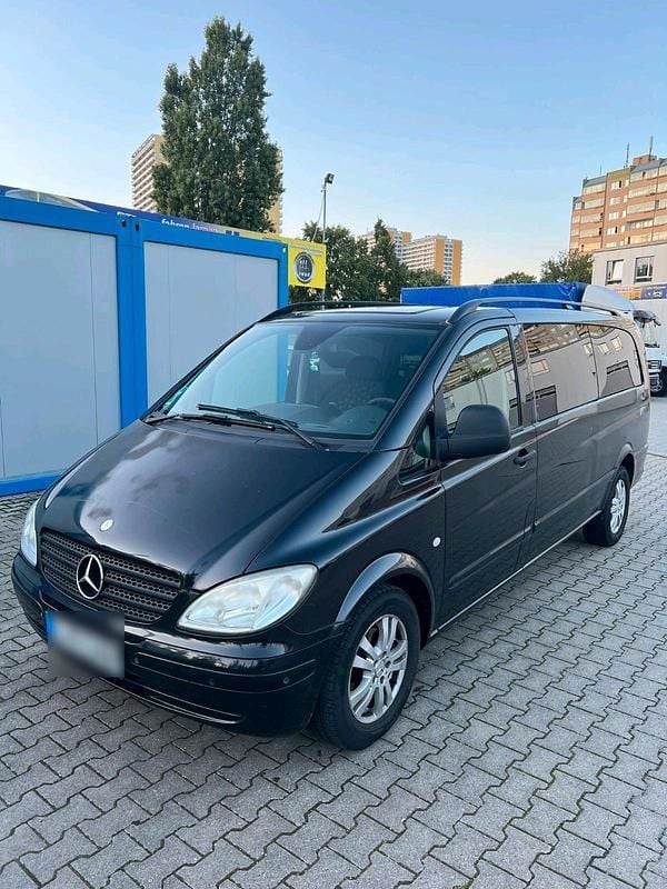 Schwarz Gebraucht 2008 Mercedes Vito Van / Kleinbus | 6.900 € (Superpreis) - Bild 1/4