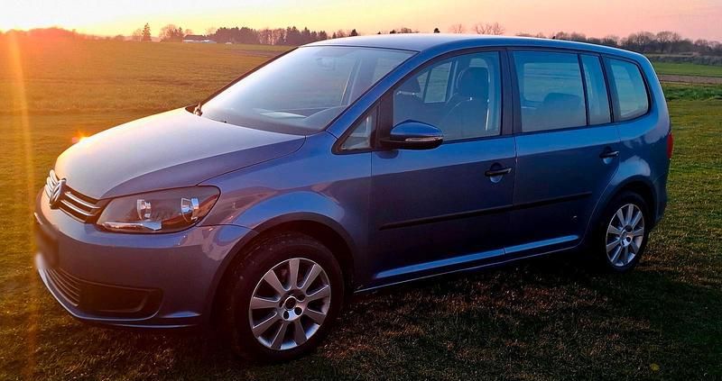 Gebraucht VW Touran 105 PS (77 kW) 2012 Blau Van / Kleinbus
