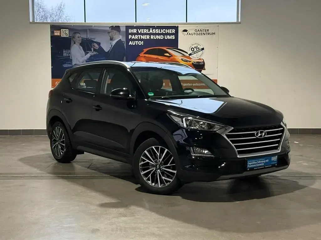 Gebraucht Hyundai Tucson 177 PS (130 kW) 2020 Schwarz SUV