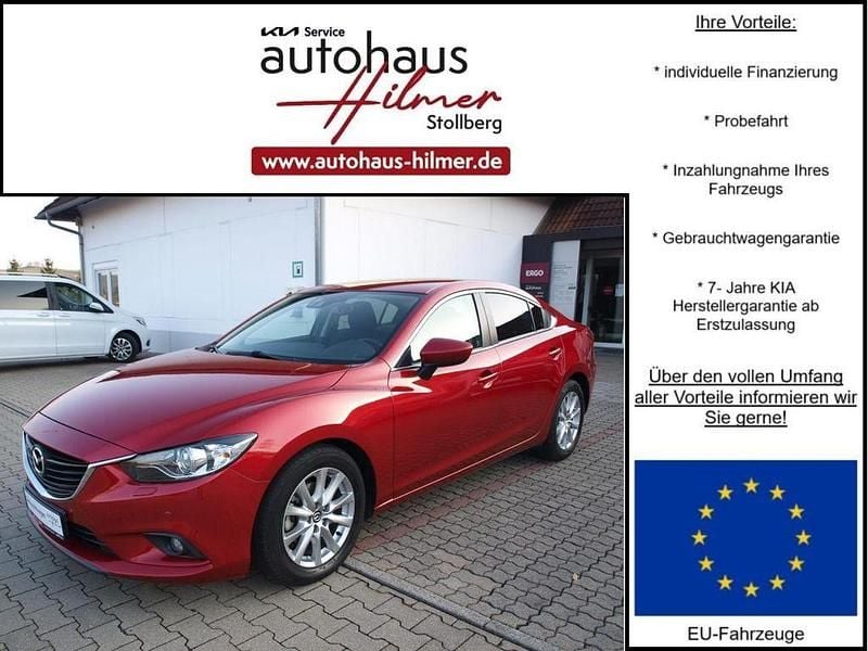 Gebraucht Mazda 6 Center-Line 165 PS (121 kW) 2014 Rot Limousine