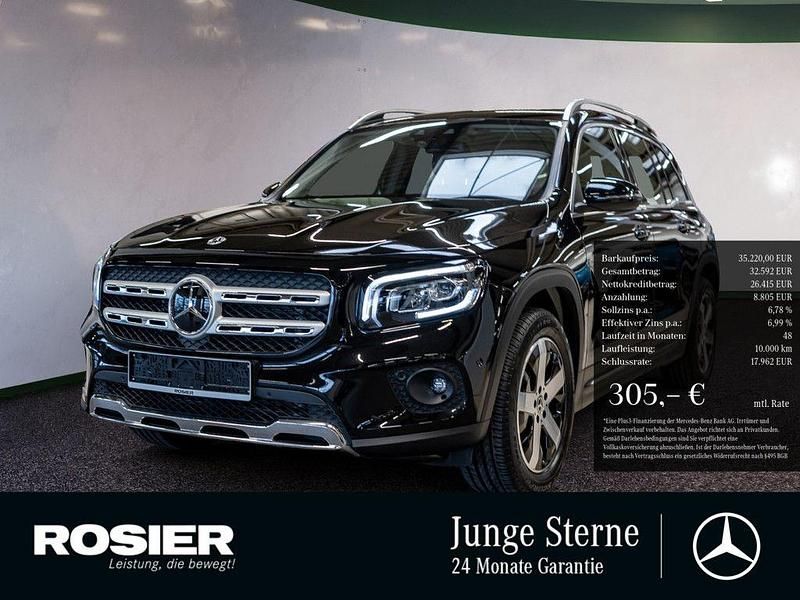 Schwarz / kosmosschwarz Gebraucht 2023 Mercedes GLB200 Progressive SUV | 35.220 € (Fairer Preis) - Bild 1/4