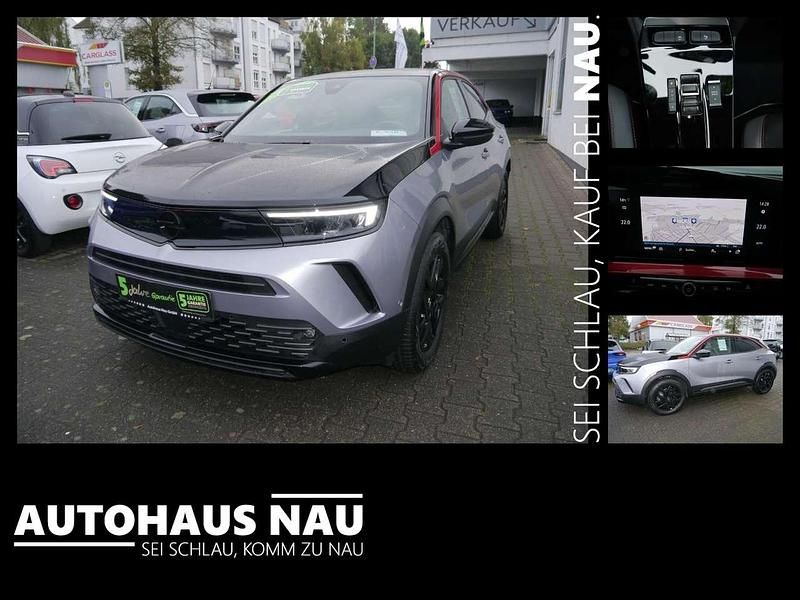 Kontrast grau/quarz silber Gebraucht 2023 Opel Mokka-e GS Line SUV | 24.990 € (Teuer) - Bild 1/4
