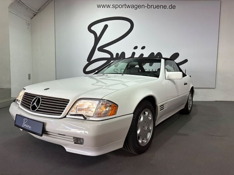 Gebraucht Mercedes SL500 320 PS (235 kW) 1995 Weiß Cabrio