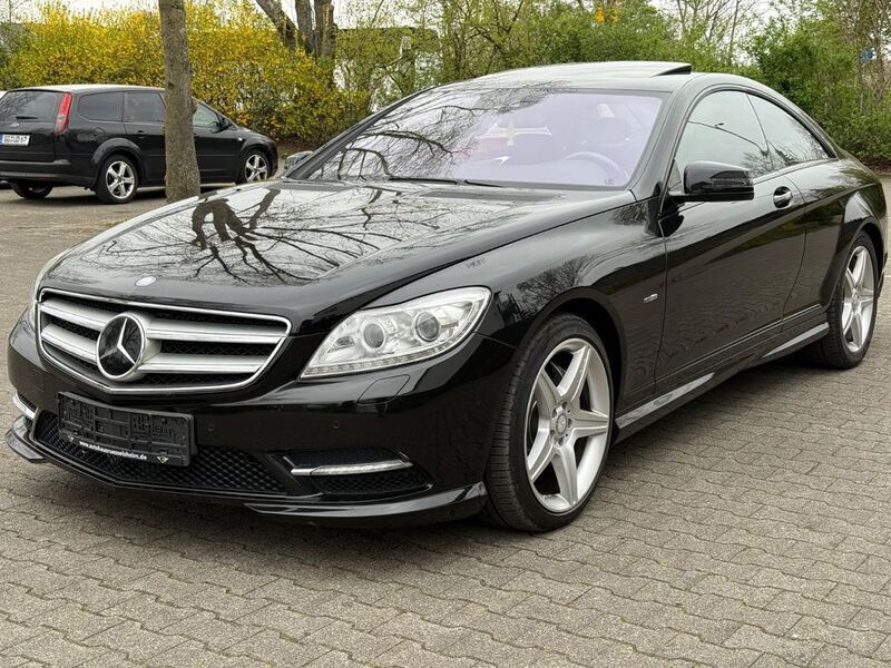 Schwarz Gebraucht 2013 Mercedes CL500 AMG line Coupé | 21.770 € - Bild 1/4