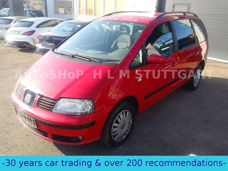 Gebraucht Seat Alhambra 150 PS (110 kW) 2004 Rot Van / Kleinbus