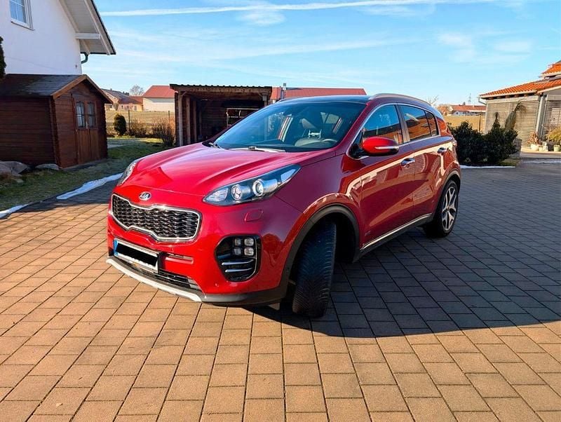 Rot Gebraucht 2017 Kia Sportage GT-Line SUV | 16.000 € (Guter Preis) - Bild 1/4