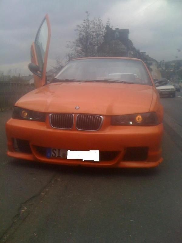 Gebraucht BMW 318 154 PS (113 kW) 1990 Orange metallic Kleinwagen