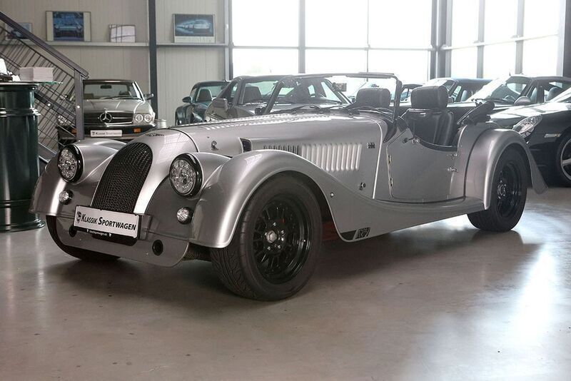 Silber Gebraucht 2016 Morgan Plus 4 Cabrio | 85.900 € - Bild 1/4