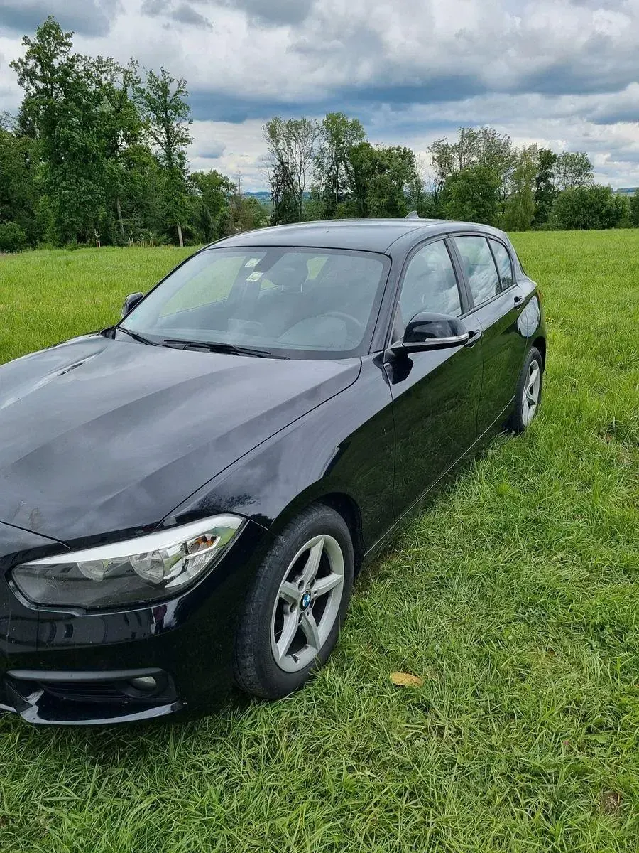 Gebraucht BMW 116 109 PS (80 kW) 2016 Schwarz Kleinwagen