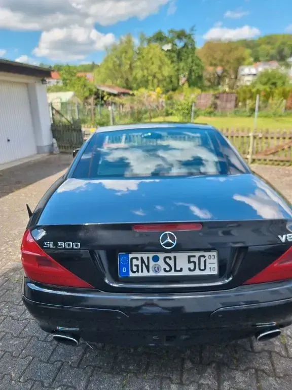 Gebraucht Mercedes SL500 306 PS (225 kW) 2002 Schwarz Cabrio