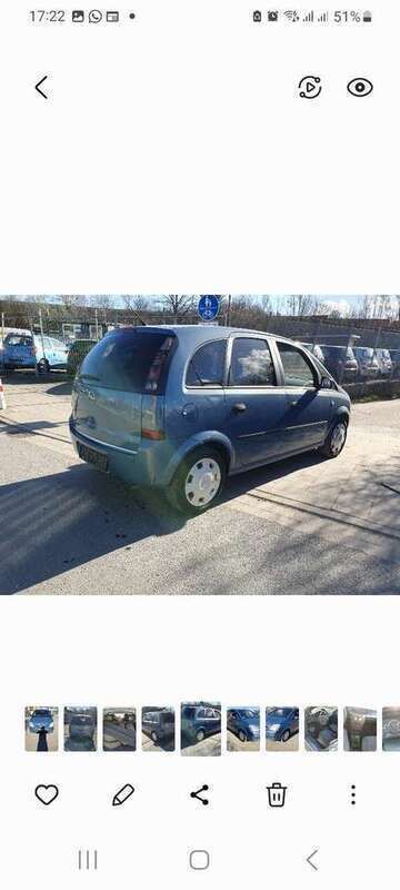 Eisenherz mi2 Gebraucht 2009 Opel Meriva Van / Kleinbus | 1.250 € (Guter Preis) - Bild 1/4