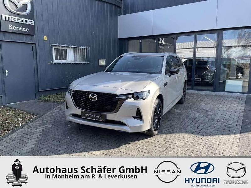 Braun Gebraucht 2025 Mazda CX-80 Homura-Line SUV | 51.978 € (Guter Preis) - Bild 1/4