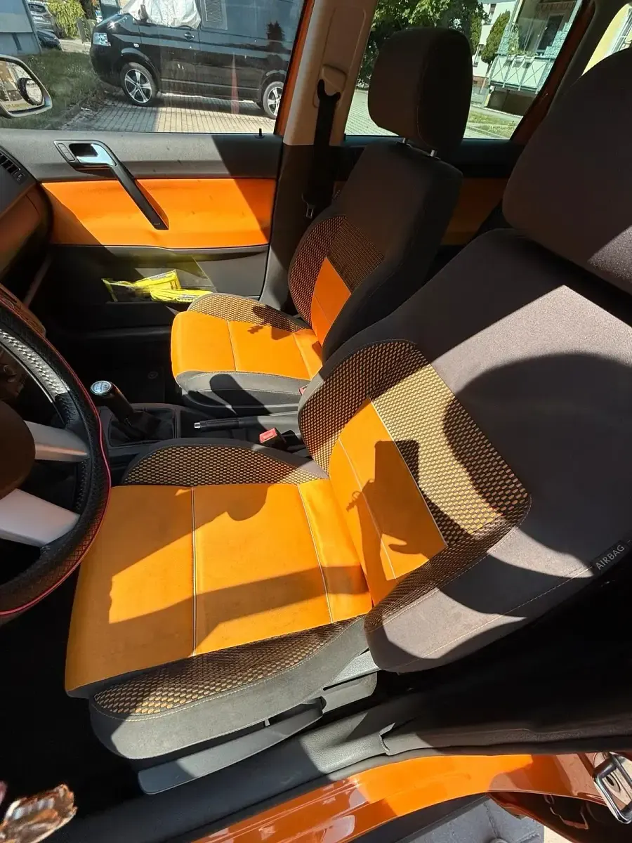 Gebraucht VW Polo Cross 85 PS (62 kW) 2007 Orange Kleinwagen